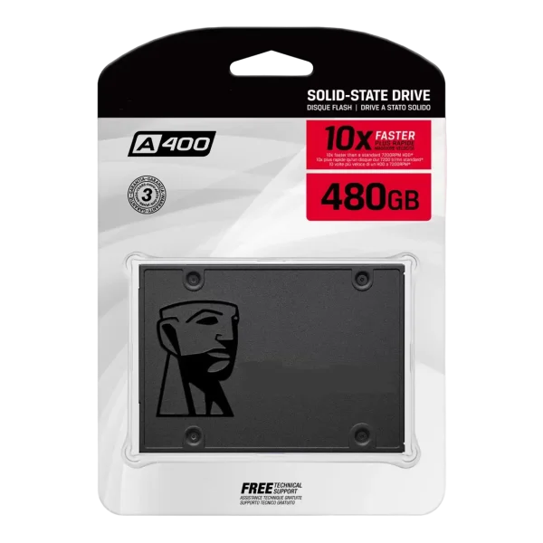 Kingston 480GB A400 SATA3 2.5 SSD