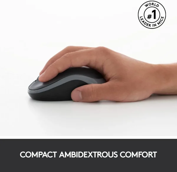 Logitech MK270 Keyboard, Wireless Combo, BLACK