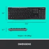 Logitech MK270 Keyboard, Wireless Combo, BLACK