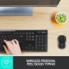 Logitech MK270 Keyboard, Wireless Combo, BLACK
