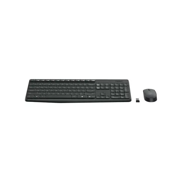 Logitech MK235 Keyboard, Wireless Combo, GREY