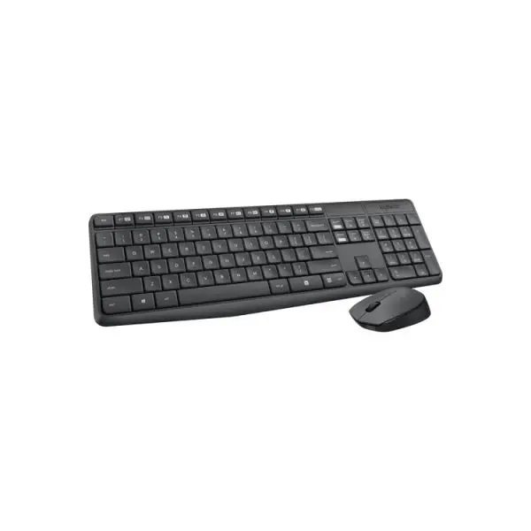 Logitech MK235 Keyboard, Wireless Combo, GREY