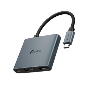 UH3020C, TPLINK, Type C Adapter, Type-C to 4K@60Hz HDMI, 100W Power Delivery, 1× USB-A
