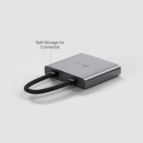 UH3020C, TPLINK, Type C Adapter, Type-C to 4K@60Hz HDMI, 100W Power Delivery, 1× USB-A