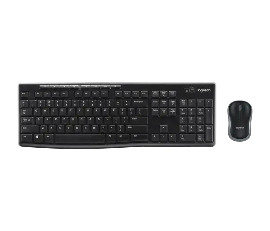 Logitech MK270 Keyboard, Wireless Combo, BLACK